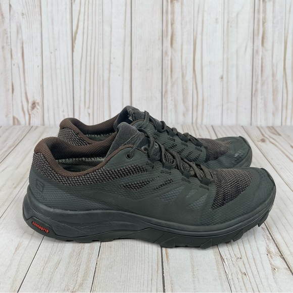 Salomon Shoes - Salomon Outline GTX Women’s Size 9 Black Gray Running Shoes Sneakers 404852